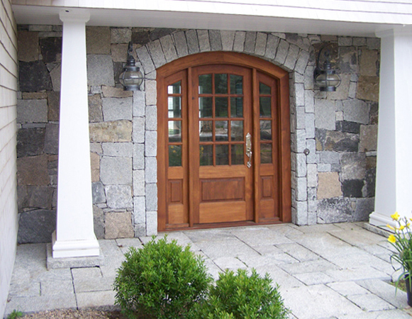 new front door area
